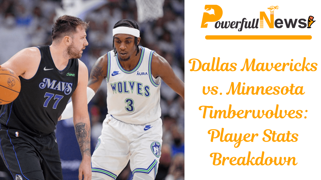 Dallas Mavericks vs. Minnesota Timberwolves: Player Stats Breakdown