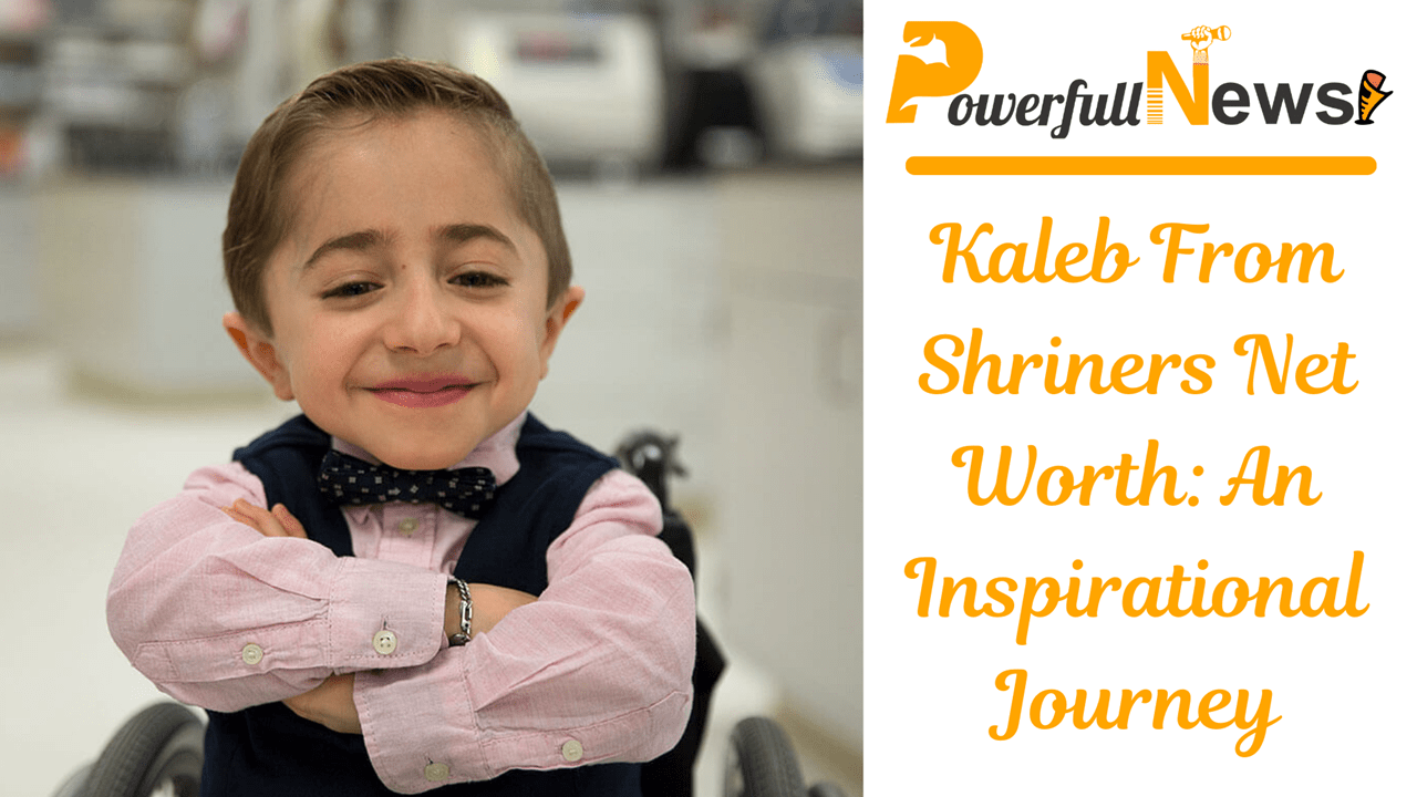 Kaleb From Shriners Net Worth: An Inspirational Journey