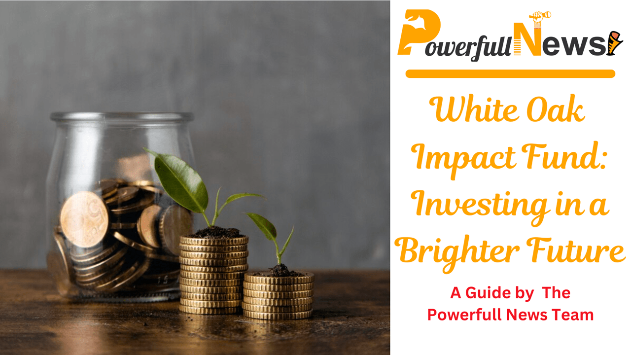 White Oak Impact Fund: Investing in a Brighter Future