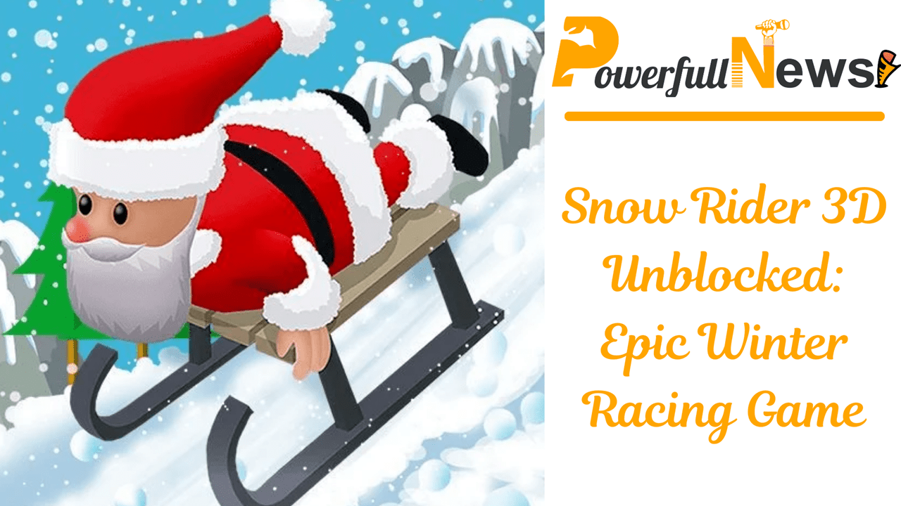 Snow Rider 3D Unblocked: Epic Winter Racing Game