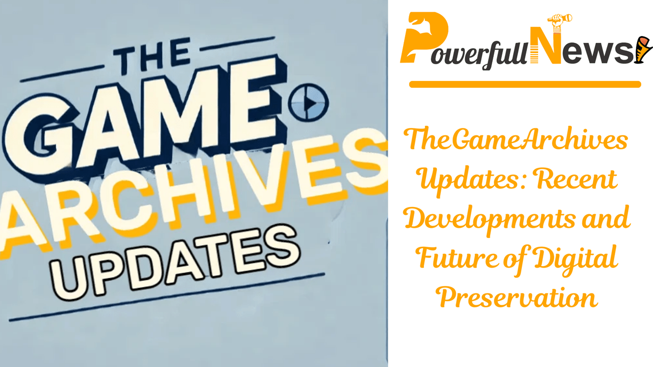 TheGameArchives Updates: Recent Developments and Future of Digital Preservation