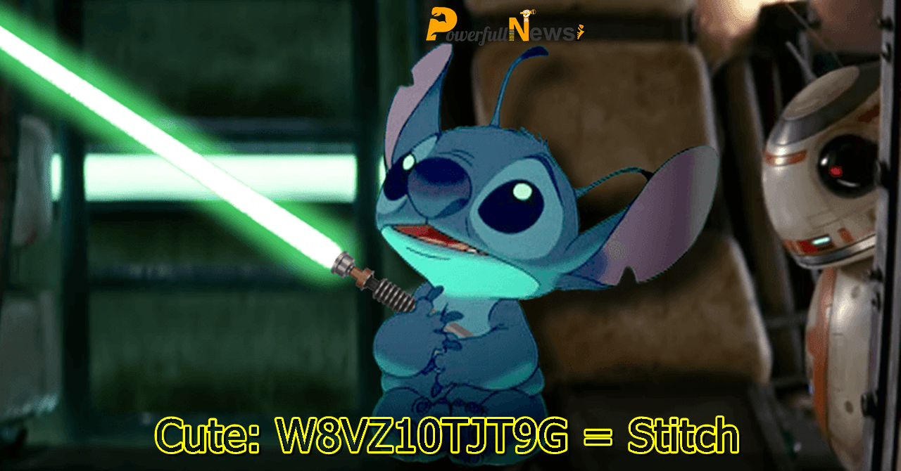 Cute: W8VZ10TJT9G = Stitch: The Beloved Alien of Disney